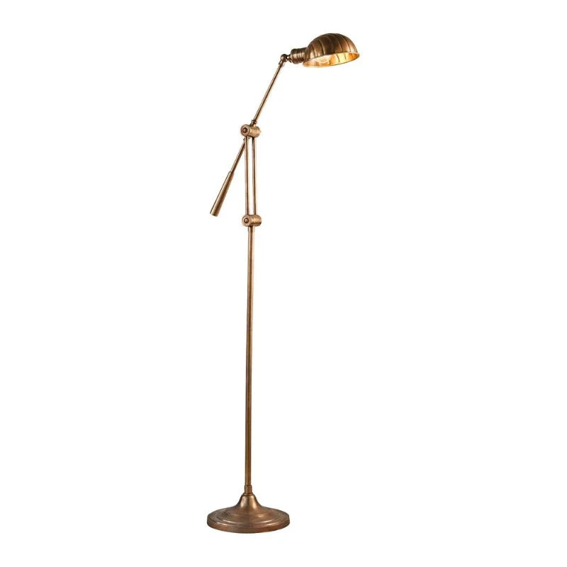 Adjustable Height Floor Lamp for Versatile Lighting NeedsVintage Brass Floor Lamp | Assorted Finishes