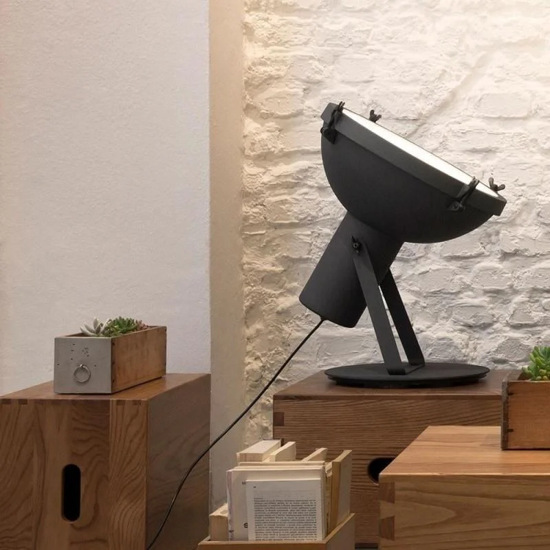 Smart Floor Lamp with Voice Control and Bluetooth Connectivity1954 Design Industrial Floor Lamp | Projecteur