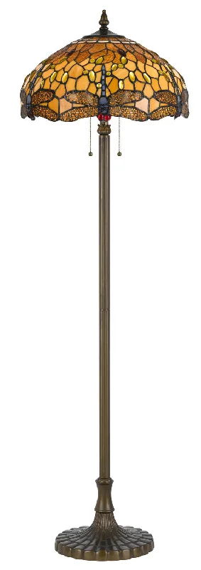 Rustic Farmhouse Style Floor Lamp for Cozy BedroomsTiffany Floor Lamp