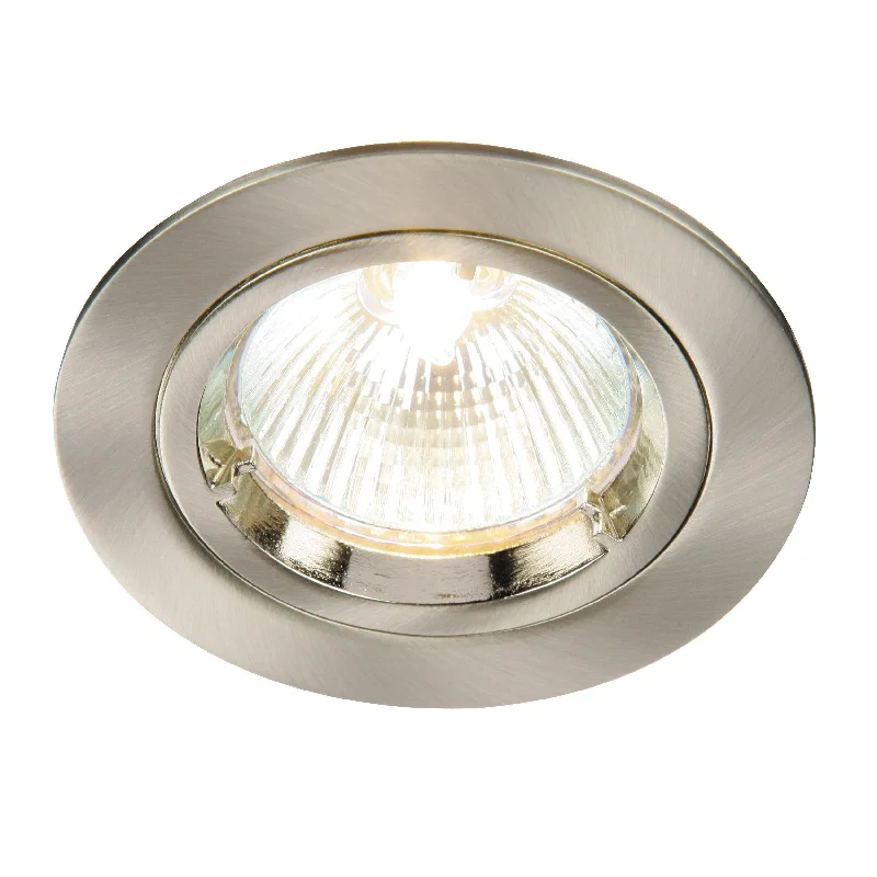  Way Switch Floor Lamp for Multiple Light Intensity LevelsCast Fixed Satin Nickel Recessed Downlight