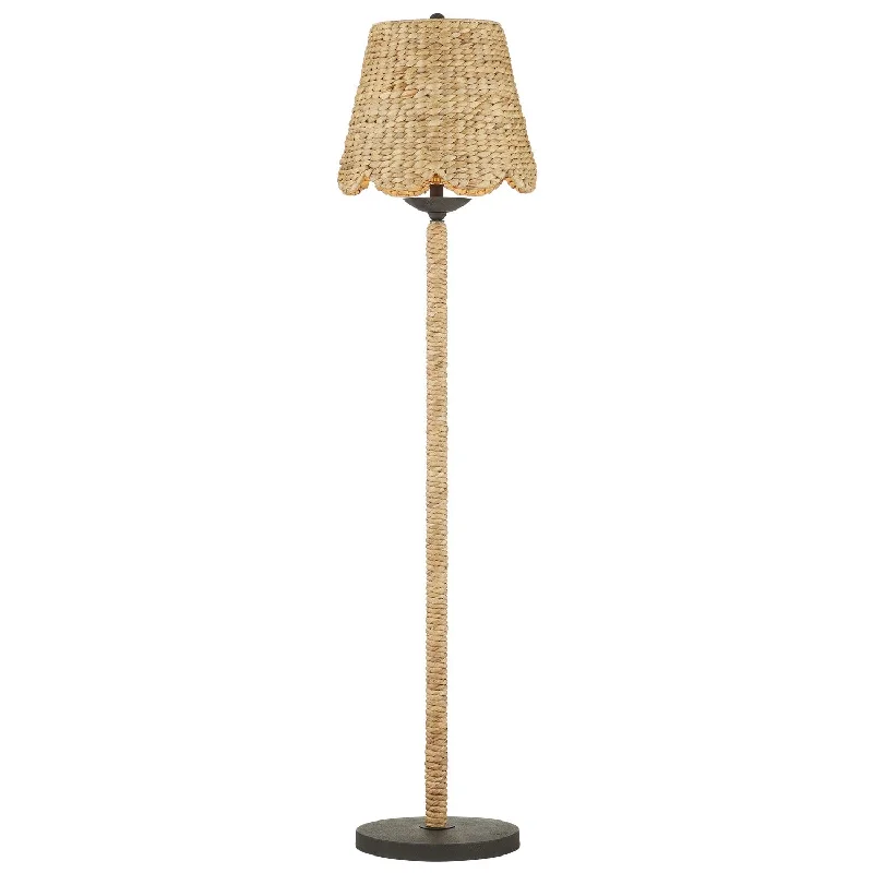 Industrial Style Floor Lamp with Exposed Bulbs for Loft ApartmentsSuzanne Duin One Light Floor Lamp