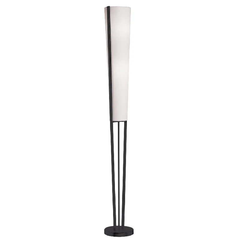 Metal Floor Lamp with a Matte Black Finish for a Sleek LookEmotions Two Floor Lamp