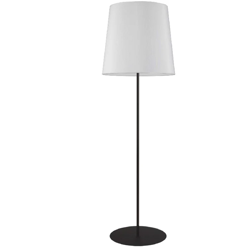 Fabric Floor Lamp with a Linen Shade for a Relaxed AestheticOne Light Floor lamp