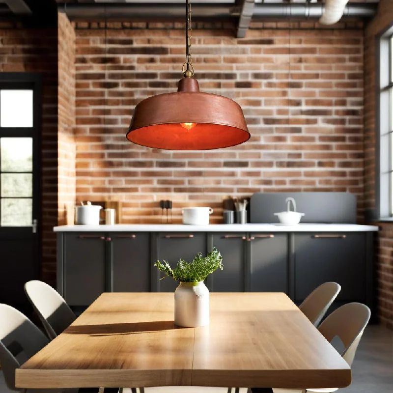 Explosion - Proof Industrial Lighting for Hazardous LocationsDeksel Pendant Light in Matt Aged Copper