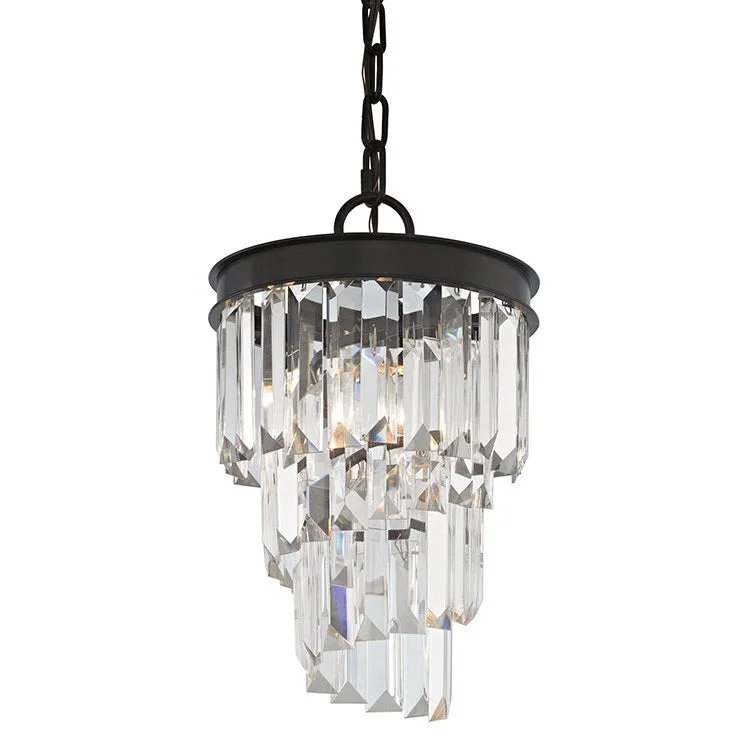 Victorian - Inspired Ceiling Lights with Ornate Crystal ChandeliersPalacial Single-Light LED Pendant