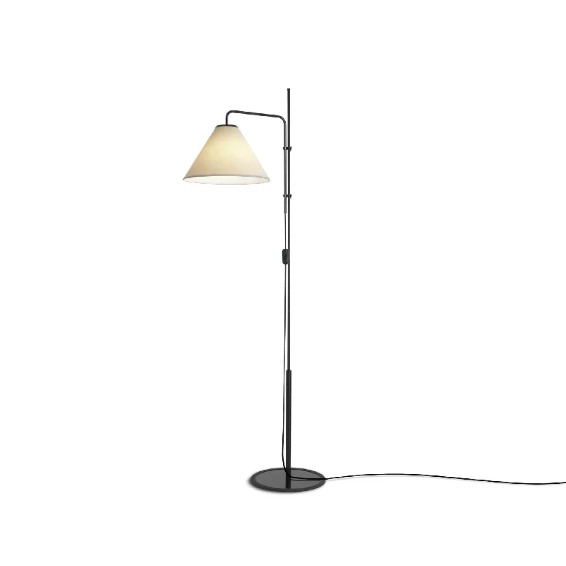 Fabric Floor Lamp with a Linen Shade for a Relaxed AestheticFuniculí Fabric Floor Lamp