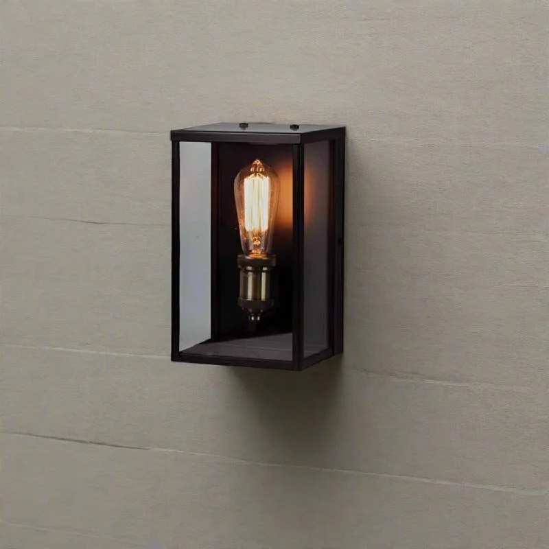 Shock - Resistant Industrial Lighting for Vibrating Machinery AreasHamptons Outdoor Wall Light Hamptons Style in Black