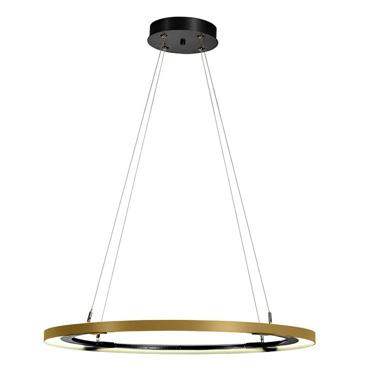 Contemporary Ceiling Lights with Unique, Abstract ShapesRingo LED Pendant