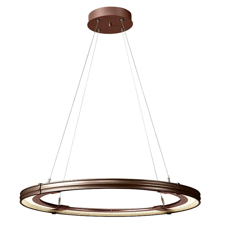 Mediterranean - Style Ceiling Lights with Terra - Cotta and Ceramic DetailsAria LED Pendant