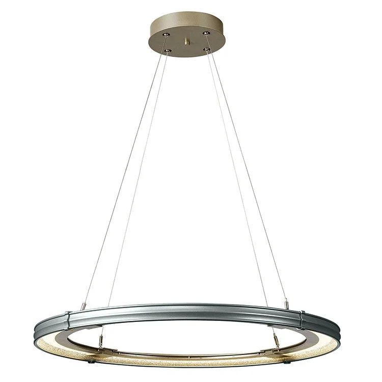 Metal Ceiling Lights in Brass, Copper, Stainless Steel, and IronAria LED Pendant