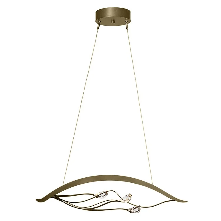 Art Nouveau Ceiling Lights with Organic, Flowing ShapesCourbe LED Pendant