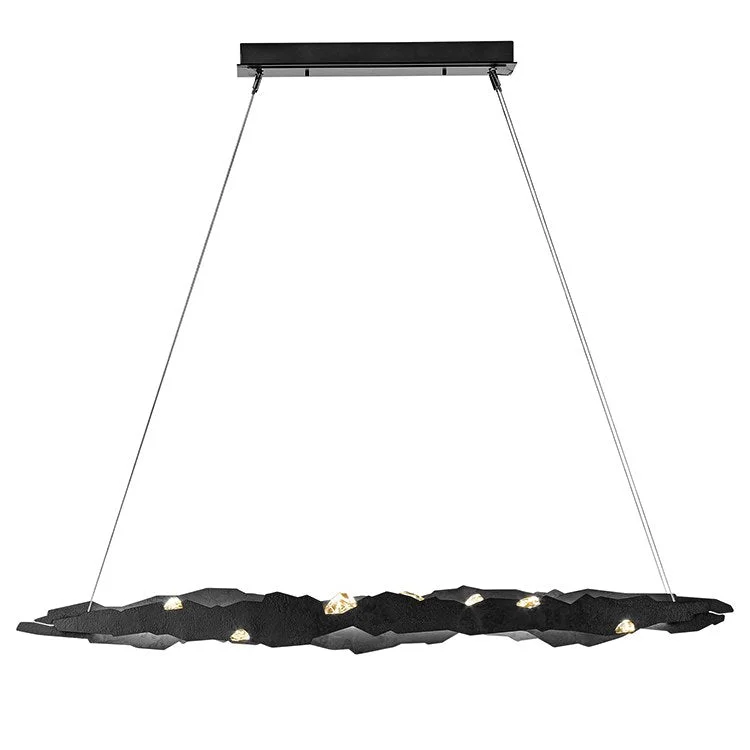 African - Inspired Ceiling Lights with Tribal Patterns and Natural MaterialsTrove LED Pendant