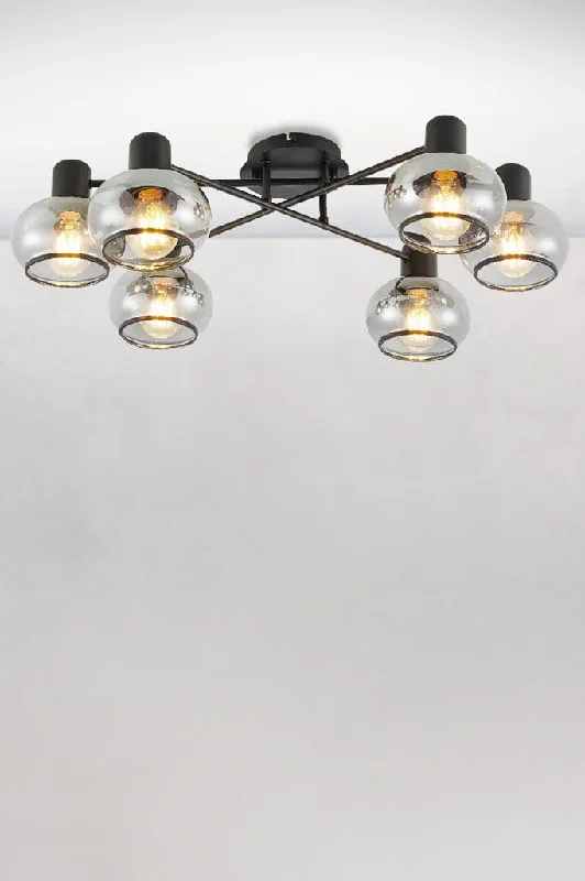 Industrial Lighting for Printing Press FacilitiesManhattan Glass Ceiling Light