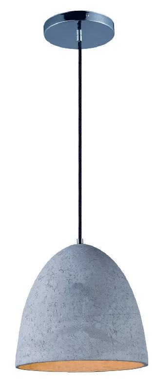 Contemporary Ceiling Lights with Unique, Abstract ShapesCrete LED Pendant