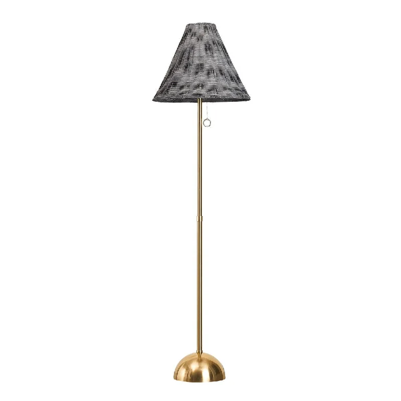 Glass Floor Lamp with Frosted Shades for Soft Diffused LightDestiny One Light Floor Lamp