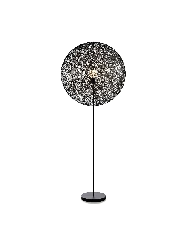 Glass Floor Lamp with Frosted Shades for Soft Diffused LightRandom Floor Lamp II