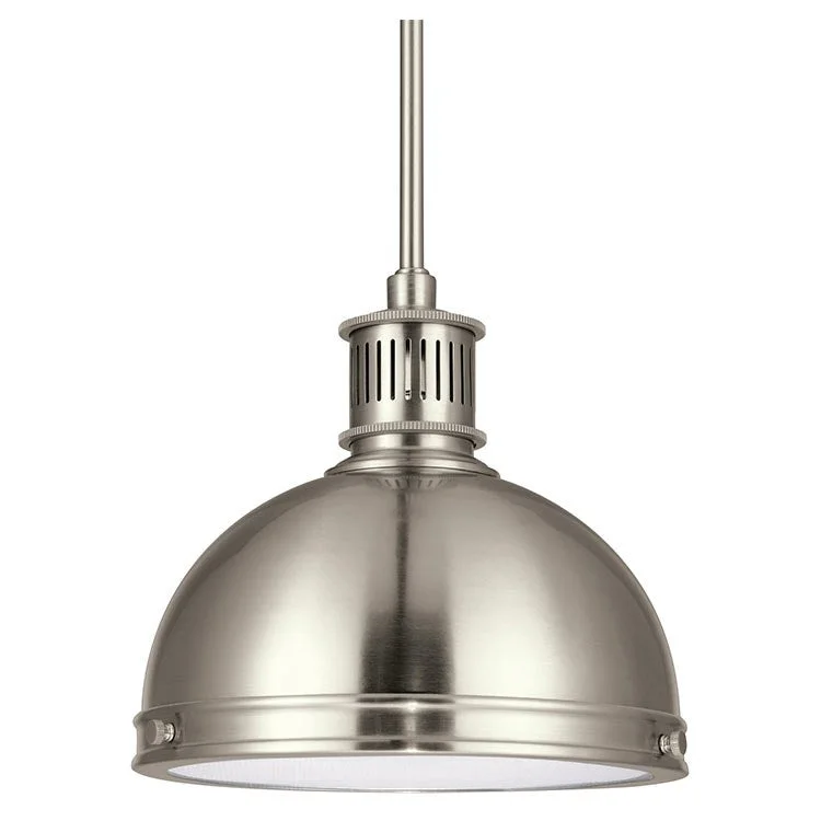 Retro Ceiling Lights Inspired by the 1950s and 1960s DesignPratt Street Metal Single-Light LED Pendant