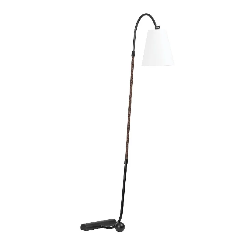 Rustic Farmhouse Style Floor Lamp for Cozy BedroomsHolliston One Light Floor Lamp