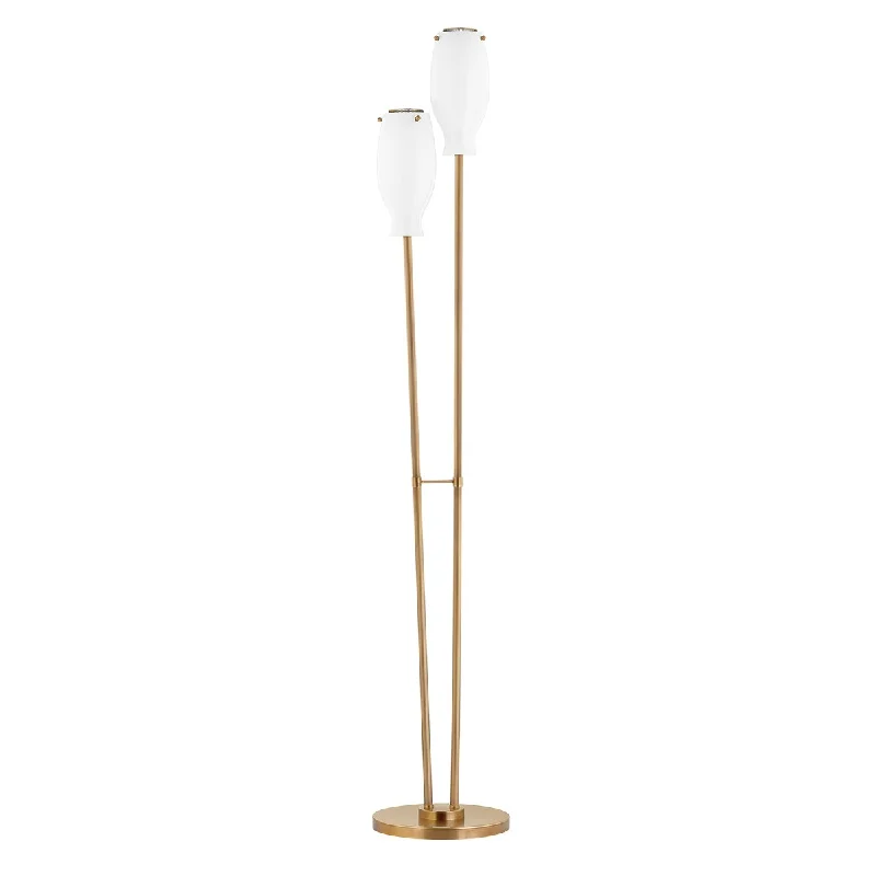 Adjustable Height Floor Lamp for Versatile Lighting NeedsGeyser Two Light Floor Lamp