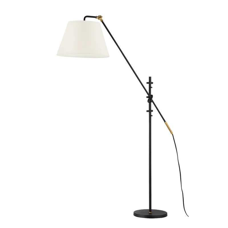 Glass Floor Lamp with Frosted Shades for Soft Diffused LightNavin Floor Lamp