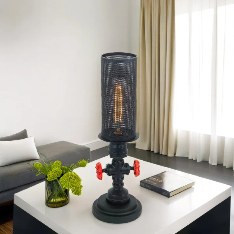 Corrosion - Resistant Industrial Lighting for Coastal FactoriesVENETO Table Lamp 240V Black in 1 or 2 Light CLA Lighting - PL-VENETO-T1, PL-VENETO-T2