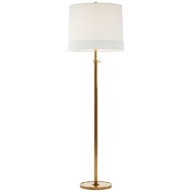 Glass Floor Lamp with Frosted Shades for Soft Diffused LightSimple Scallop Floor Lamp