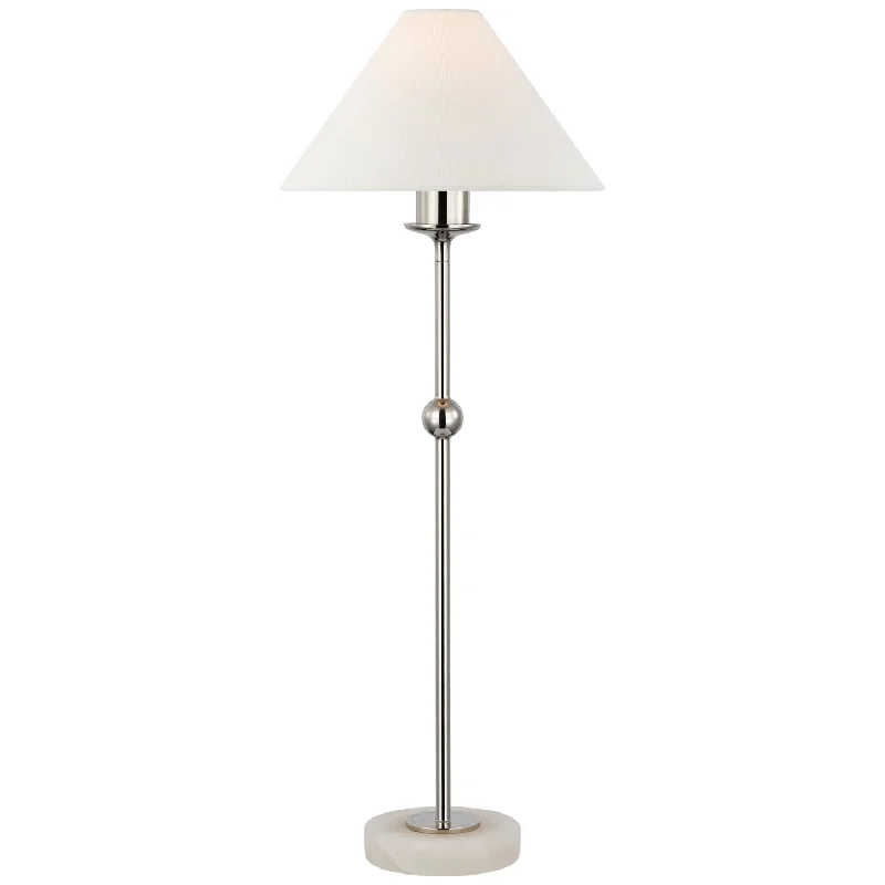 Fabric Floor Lamp with a Linen Shade for a Relaxed AestheticLamps - Floor Lamps