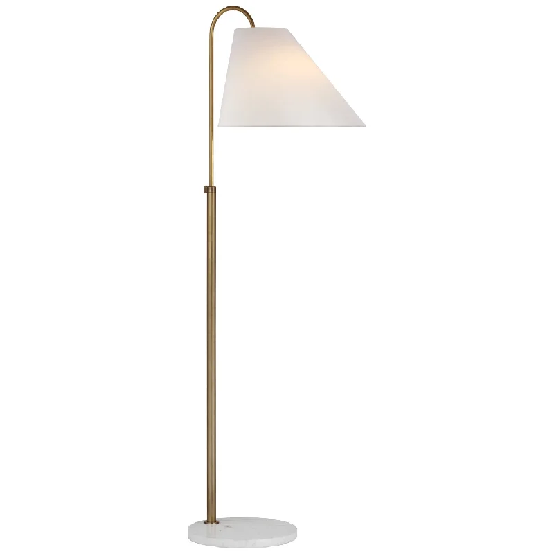 Wood Floor Lamp with Natural Grain for a Warm and Organic FeelKinsley LED Floor Lamp