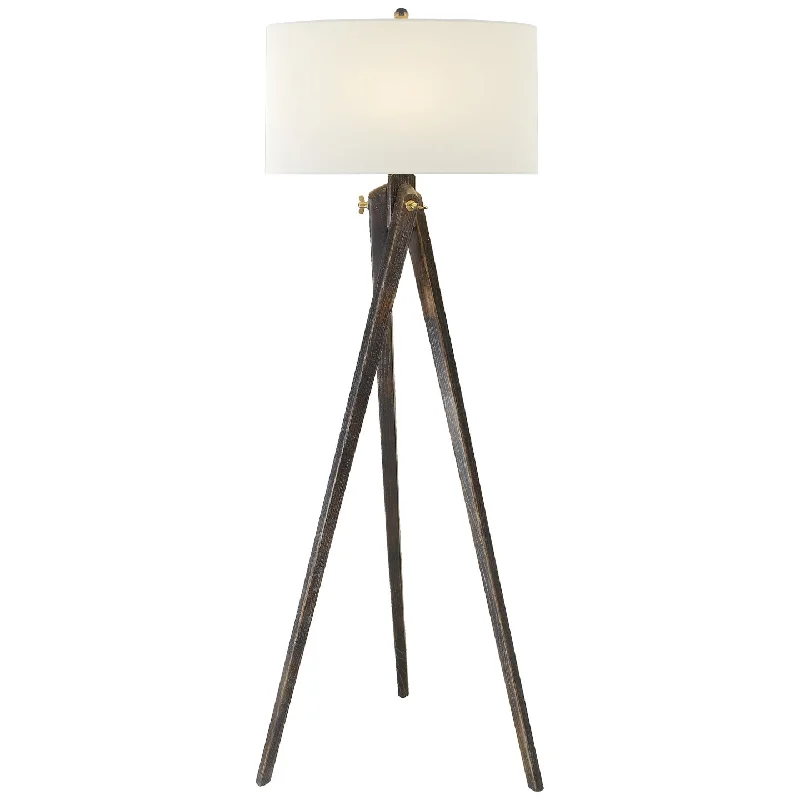 Industrial Style Floor Lamp with Exposed Bulbs for Loft ApartmentsTripod Floor Lamp