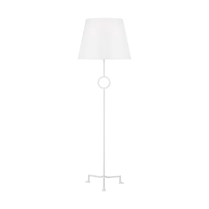 Wood Floor Lamp with Natural Grain for a Warm and Organic FeelMontour Floor Lamp