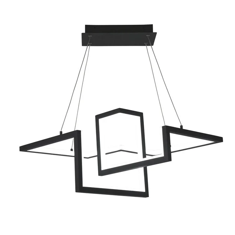 Metal Ceiling Lights in Brass, Copper, Stainless Steel, and IronMinecraft Single-Light 23" LED Pendant 3000K