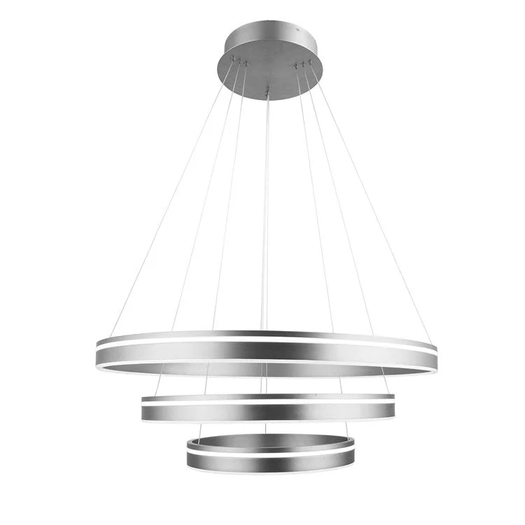 Contemporary Ceiling Lights with Unique, Abstract ShapesVoyager Three-Light LED Pendant 3000K