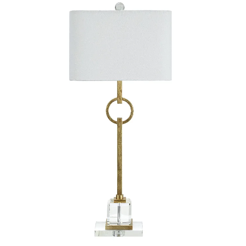 marble table lamps with a luxurious veined pattern for high end decorElaina Gold Table Lamp