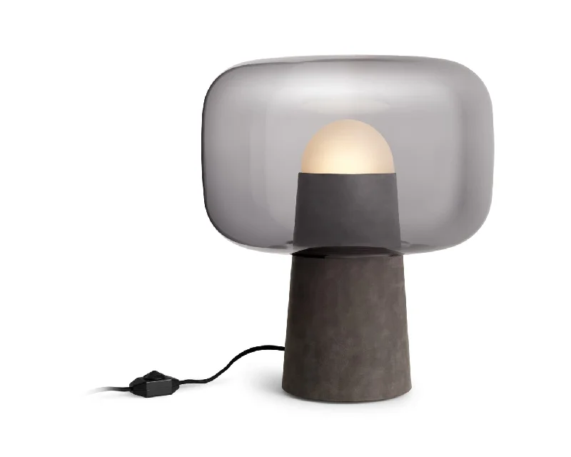 metal table lamps with a matte black finish for a sleek appearanceBully Table Lamp