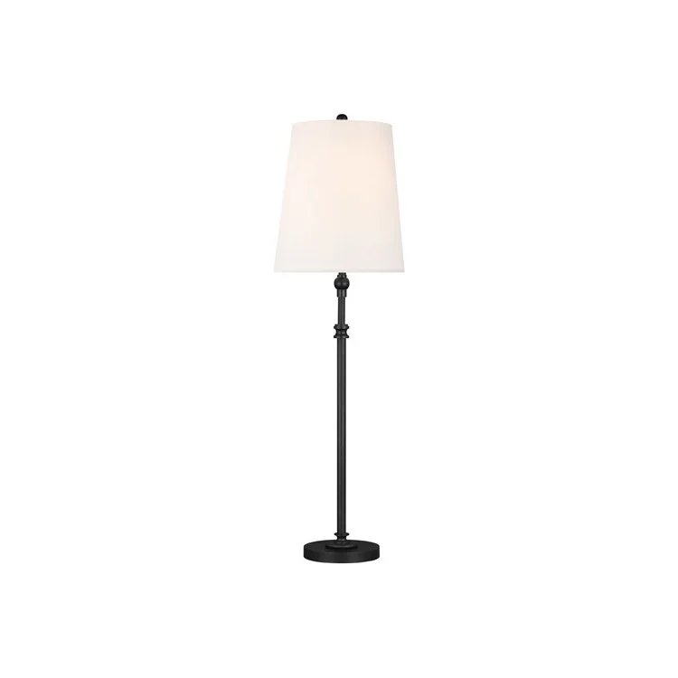 modern minimalist table lamps for contemporary living roomsCapri Single-Light Table Lamp by Thomas O'Brien