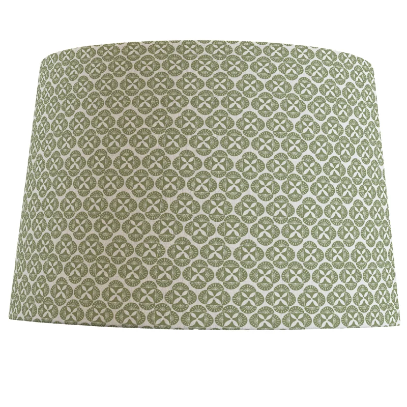 ceramic table lamps with hand painted designs for an artistic touchGreen Coastal Lampshade in Sea Star