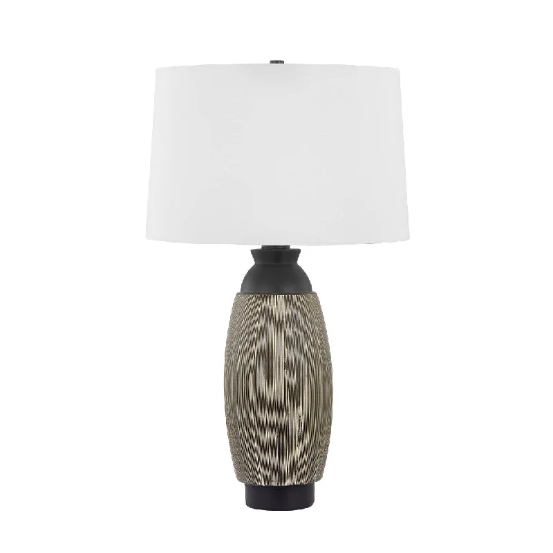 asian inspired table lamps with bamboo accents for a zen atmosphereNaseby One Light Table Lamp