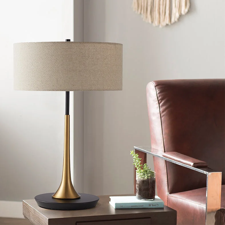 wooden table lamps with natural grain for a warm and organic feelLaurel Mid-Century Table Lamp