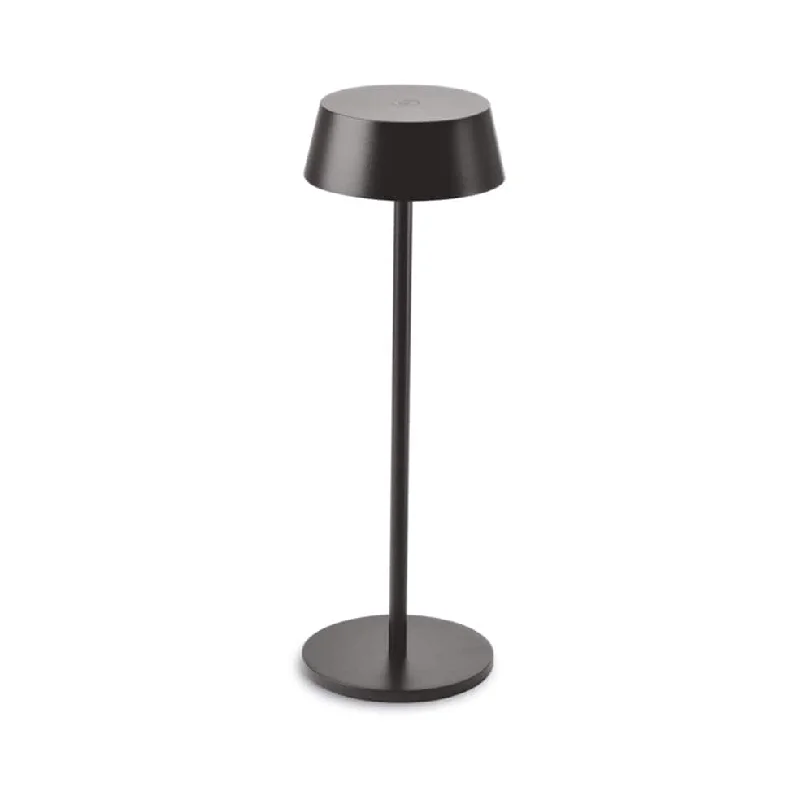 art deco table lamps with geometric shapes for a retro touchLola Pro Rechargeable Table Lamp | Black, White or Coffee