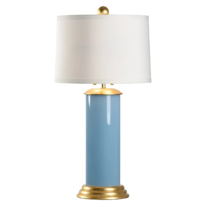 coastal style table lamps with nautical elements for beach housesSavannah Lamp in Turquoise