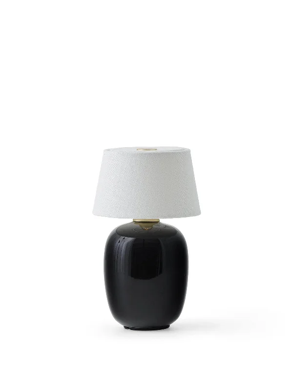 crystal table lamps with dazzling prisms for a glamorous effectTorso Portable Table Lamp