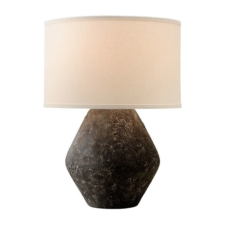 leather table lamps with a distressed texture for a rugged charmArtifact Single-Light Table Lamp