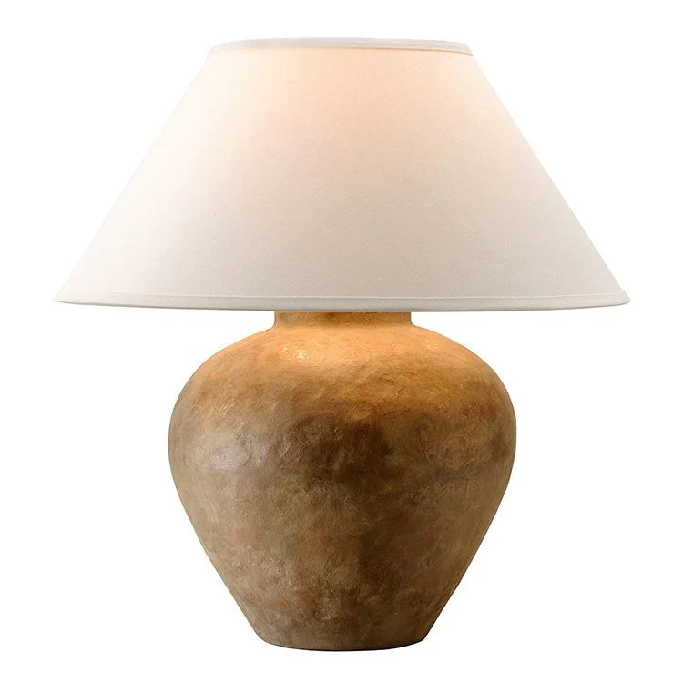 wooden table lamps with natural grain for a warm and organic feelCalabria Single-Light Table Lamp