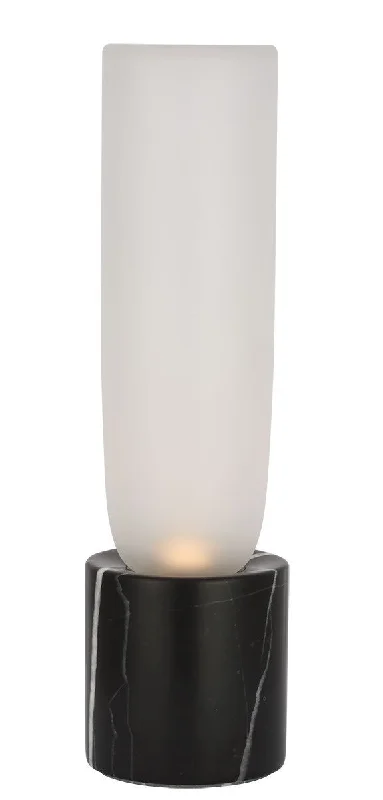 marble table lamps with a luxurious veined pattern for high end decorVolver LED Table Lamp