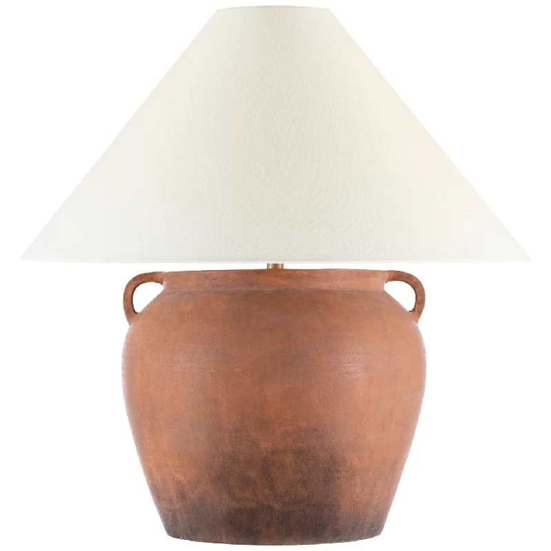 leather table lamps with a distressed texture for a rugged charmMason LED Table Lamp