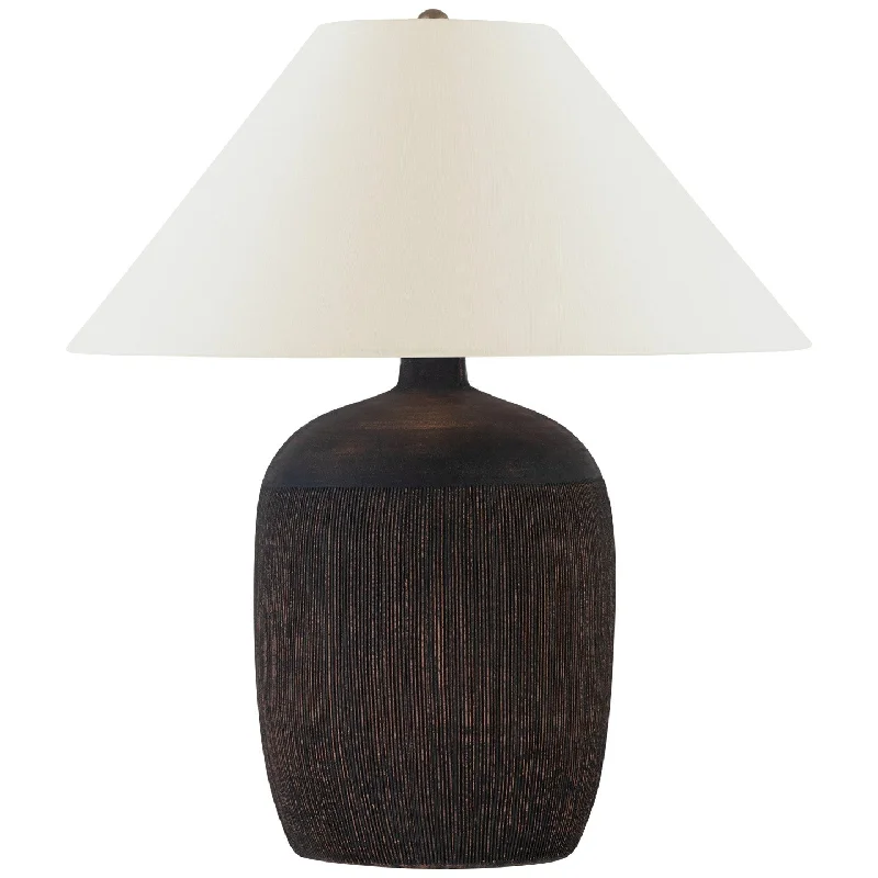 marble table lamps with a luxurious veined pattern for high end decorPortis LED Table Lamp