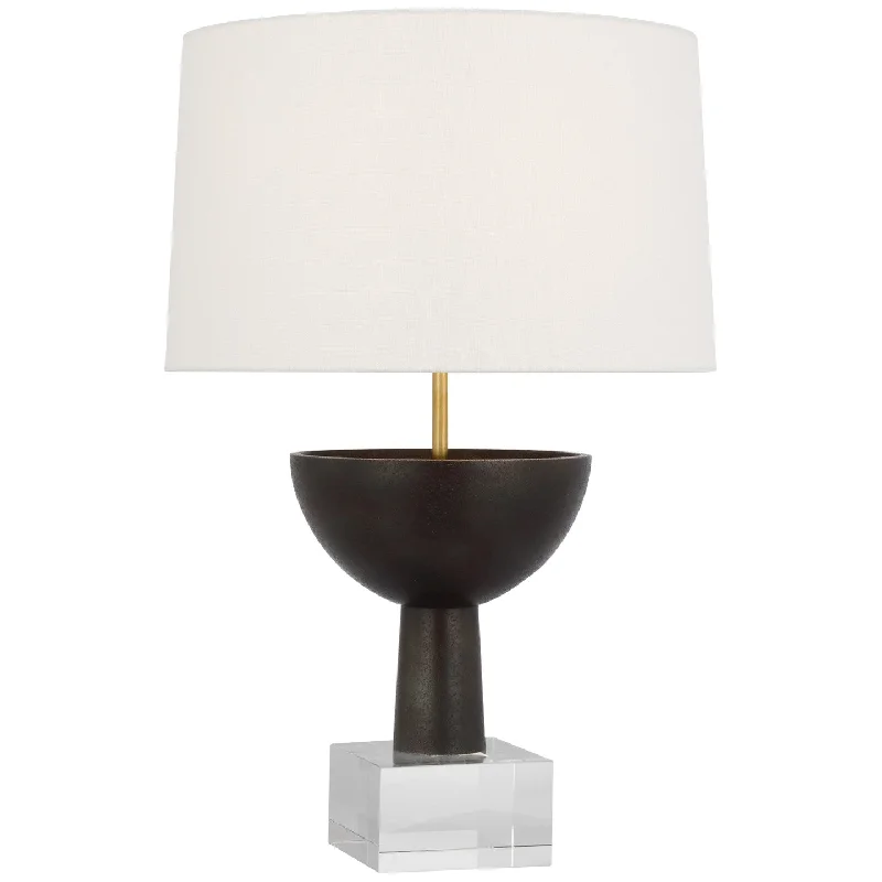 fabric table lamps with a linen shade for a relaxed and breathable lookEadan LED Table Lamp