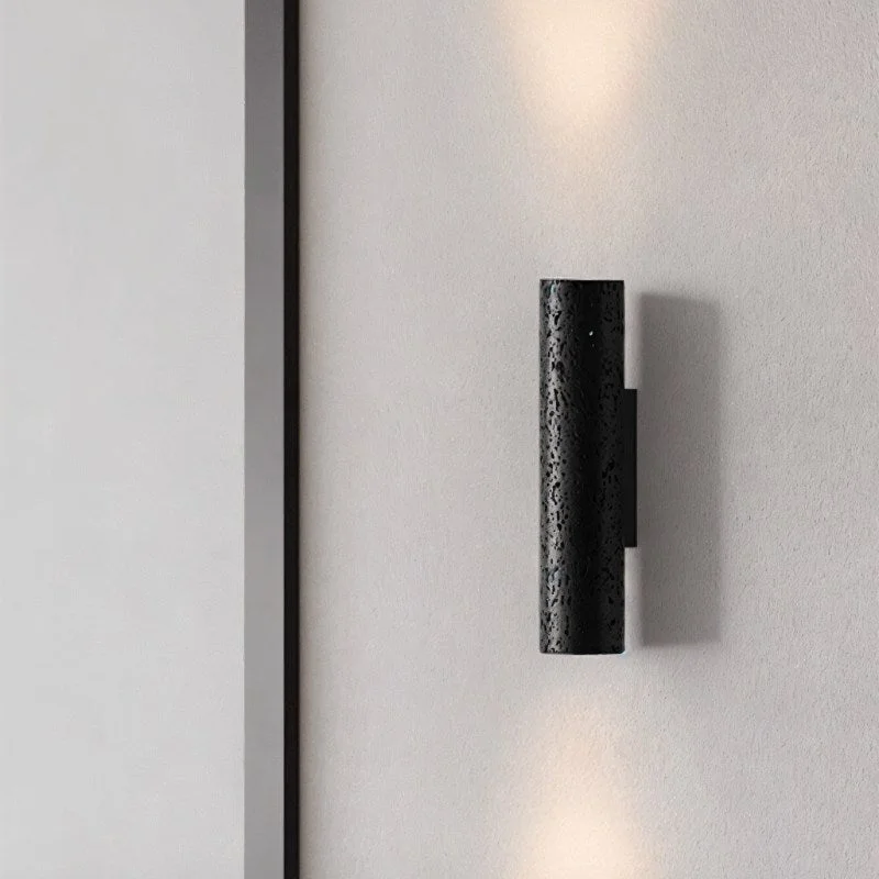 wood wall lamps with natural grain for a warm and organic feelAcrain Wall Lamp