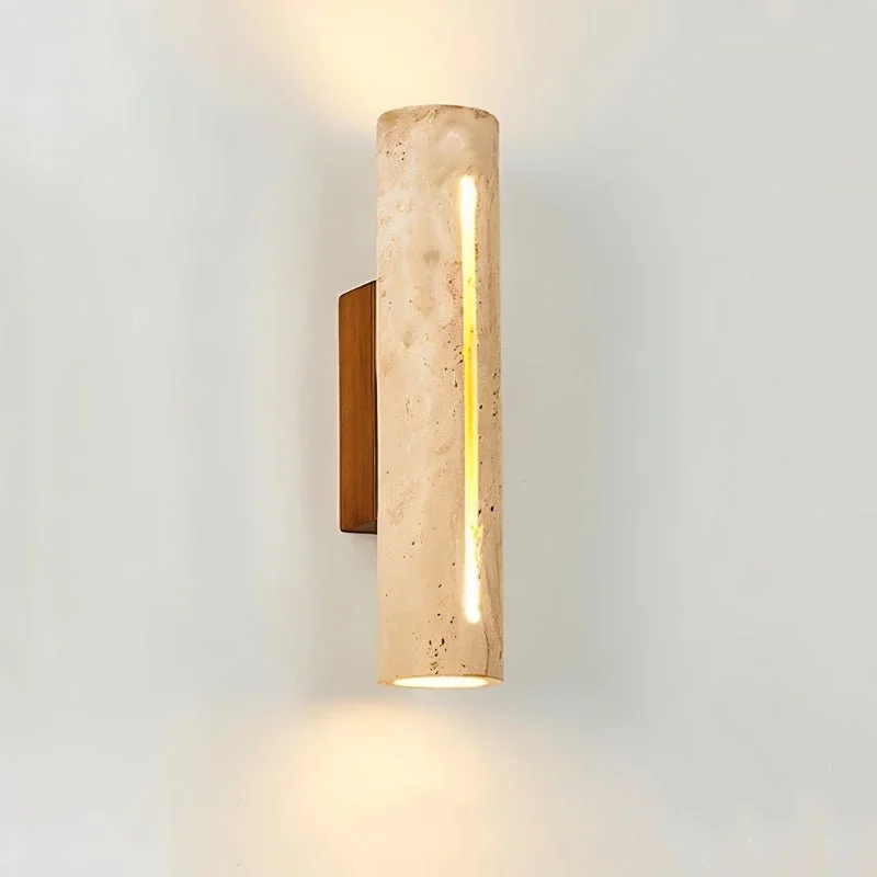 wood wall lamps with natural grain for a warm and organic feelFulgen Wall Lamp