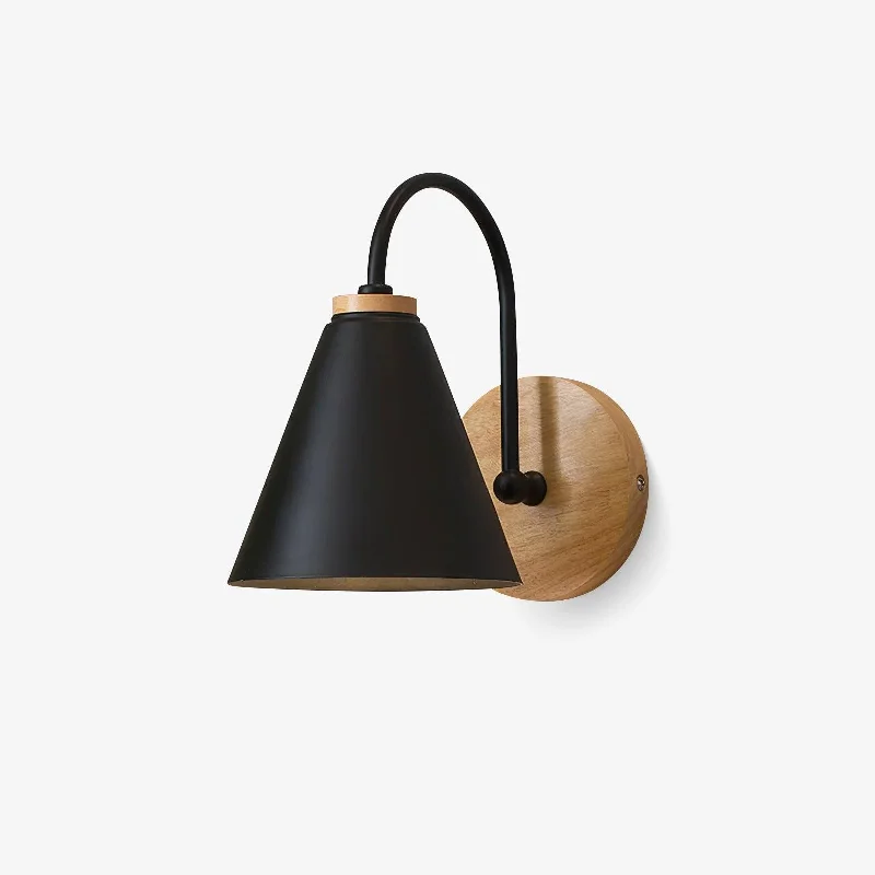 leather wall lamps with a distressed texture for a rugged and stylish lookKona Nordic Wall Lamp